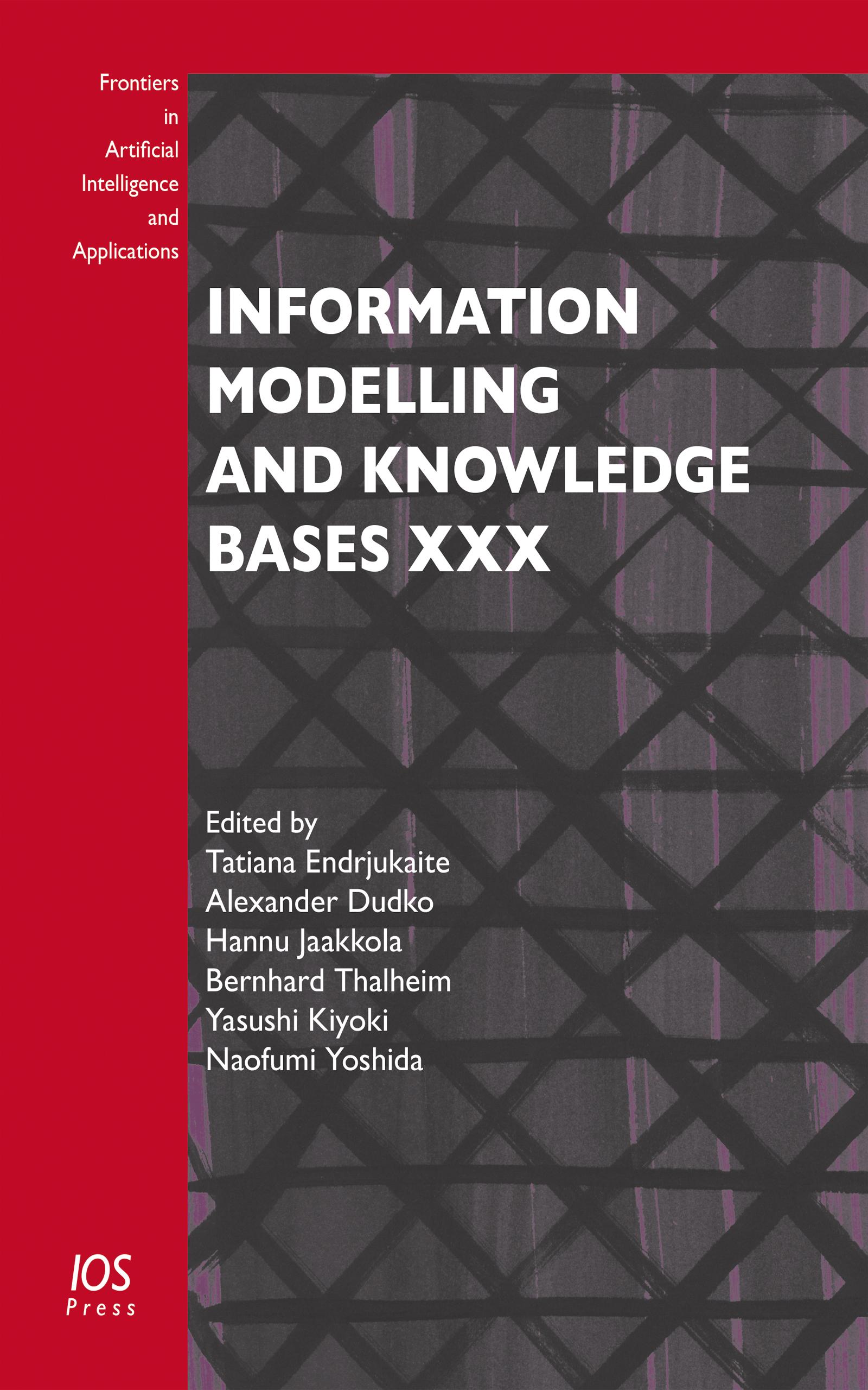 Information Modelling and Knowledge Bases XXX