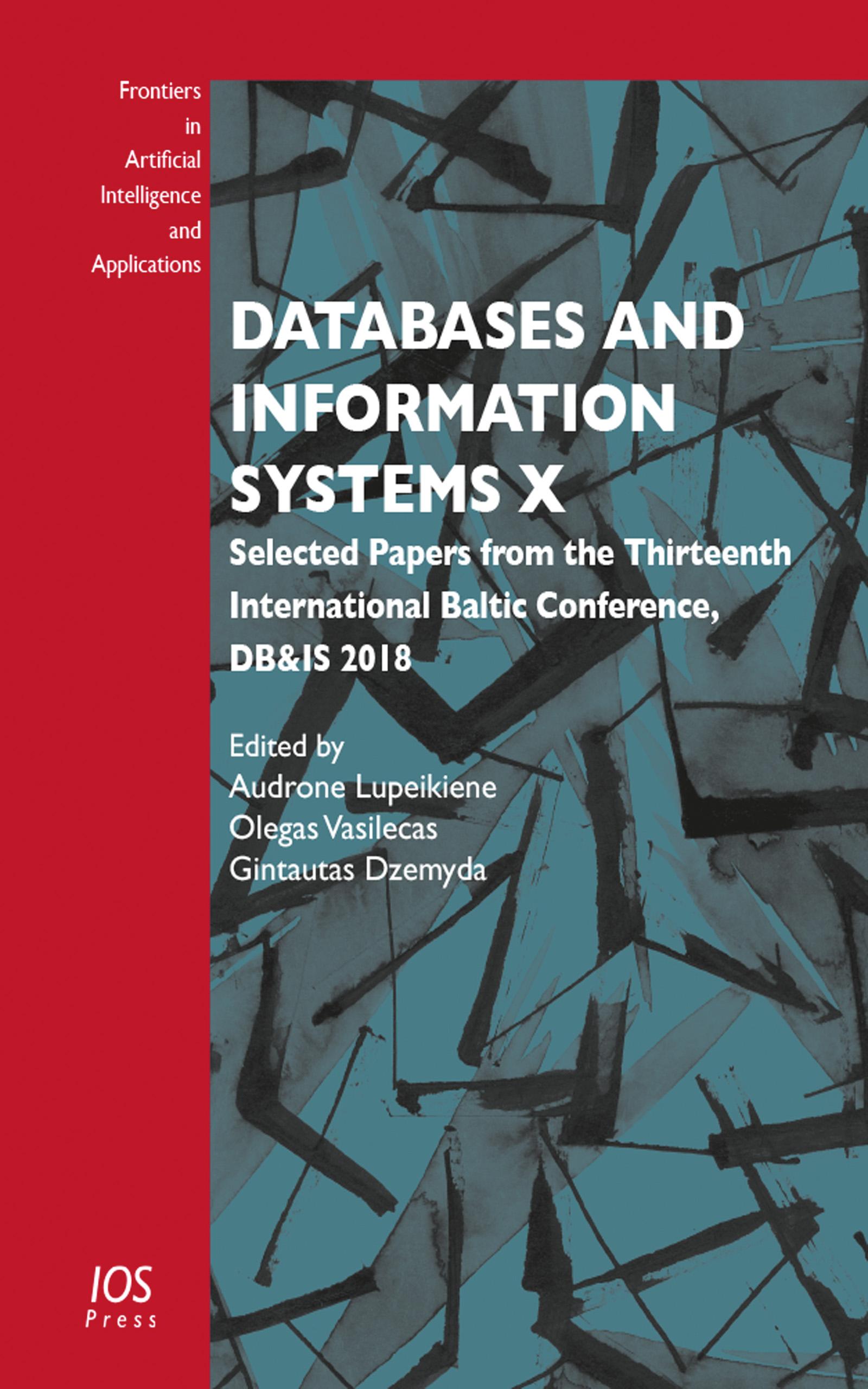 Databases and Information Systems X