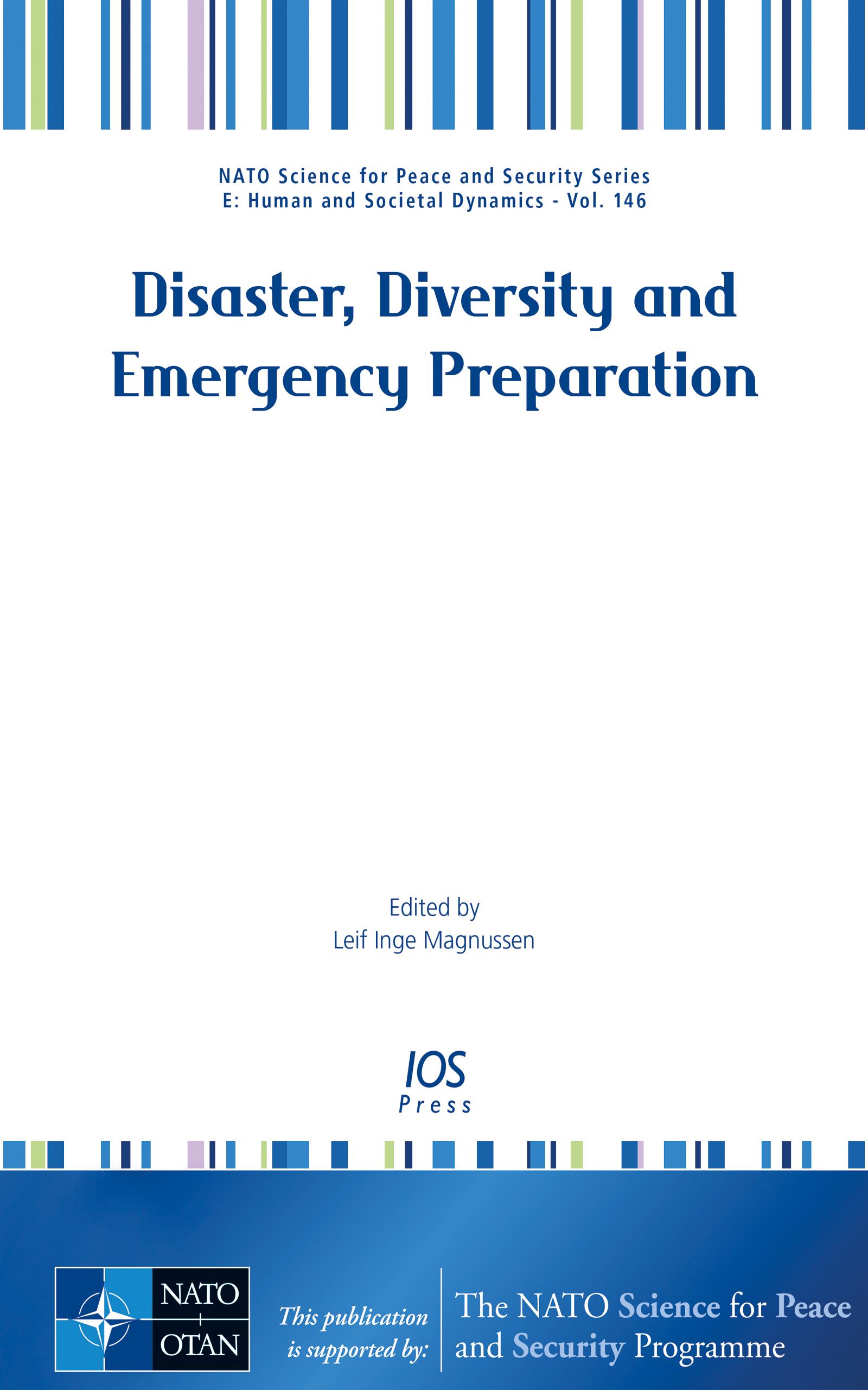 Disaster, Diversity and Emergency Preparation