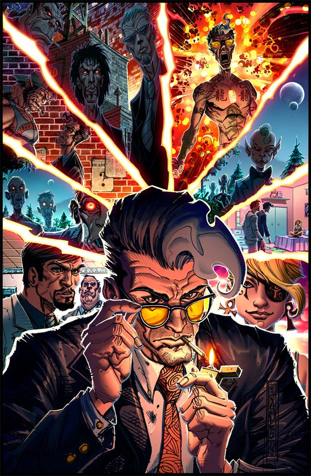 The Case Files of Harlan Falk by Cy Dethan