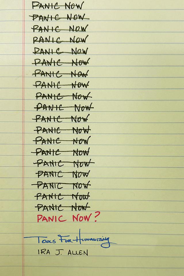Panic Now? by Ira Allen