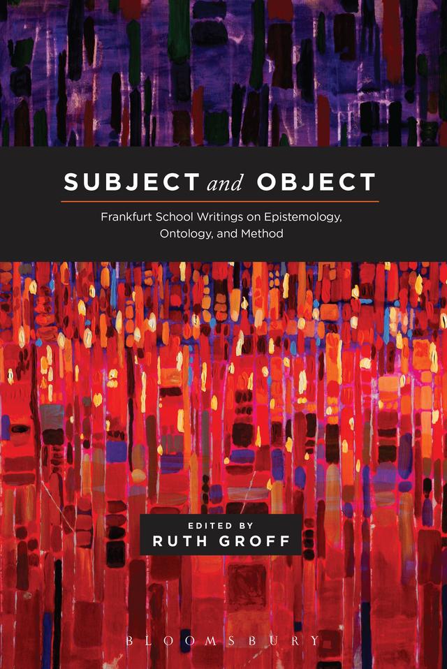 Subject and Object by Ruth Groff