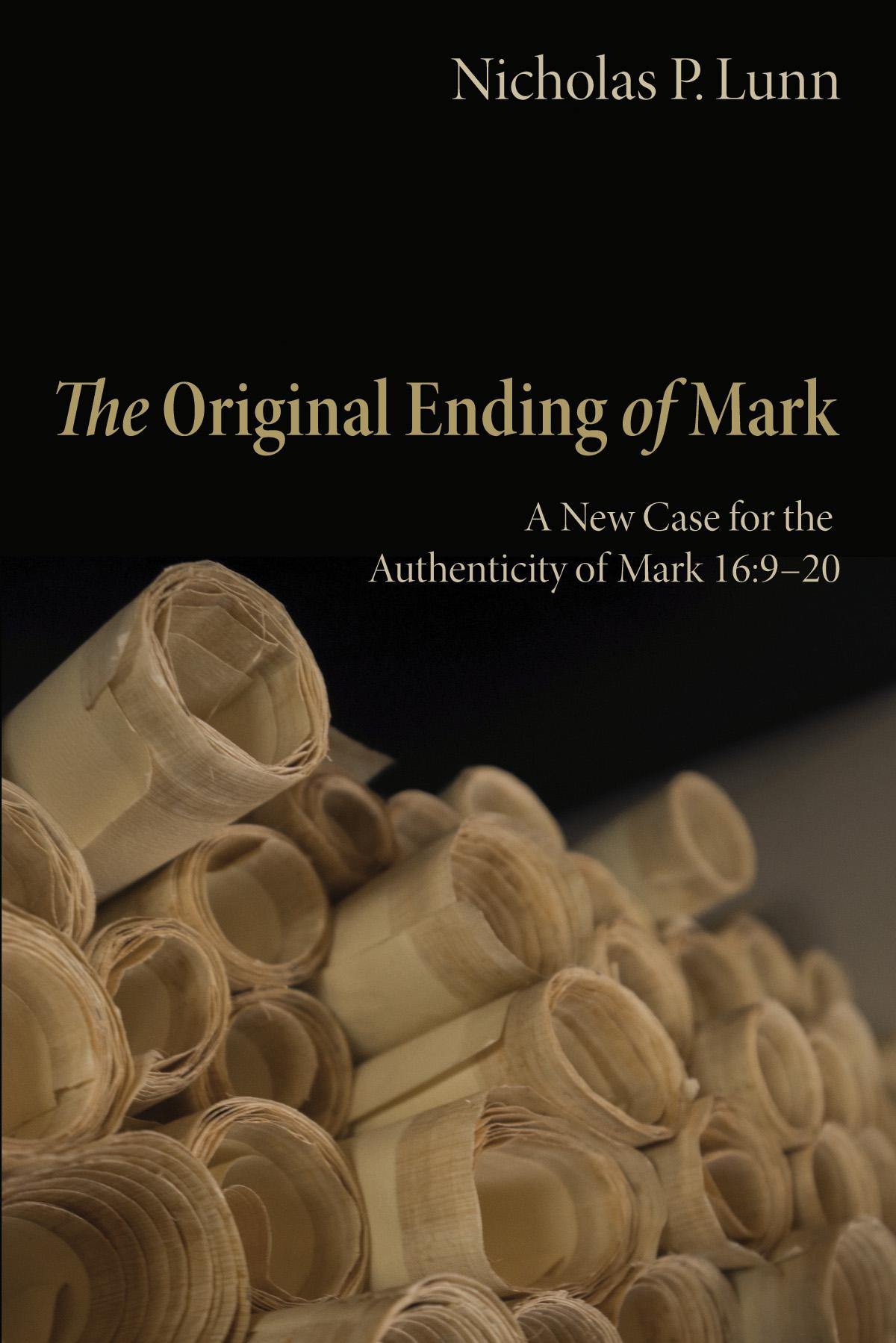 The Original Ending of Mark