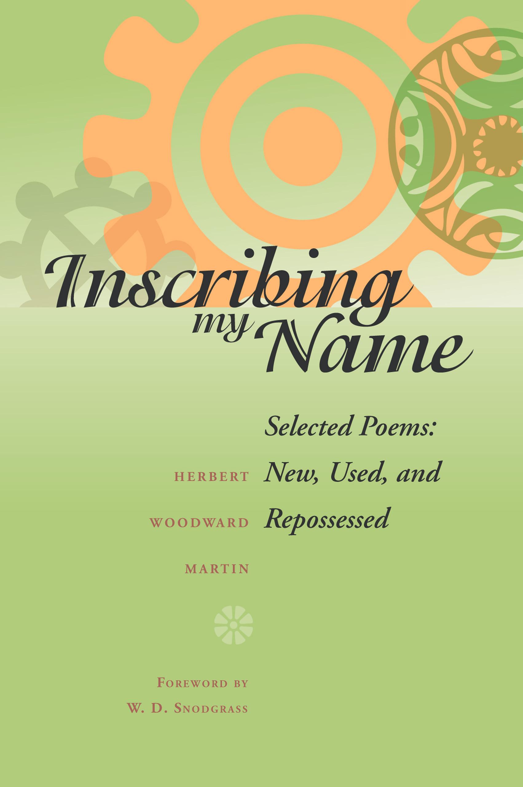 Inscribing My Name