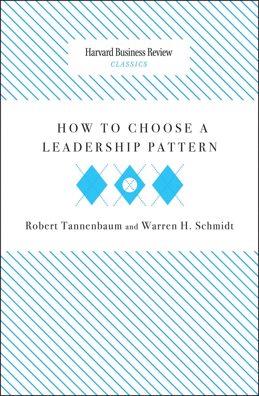 How to Choose a Leadership Pattern