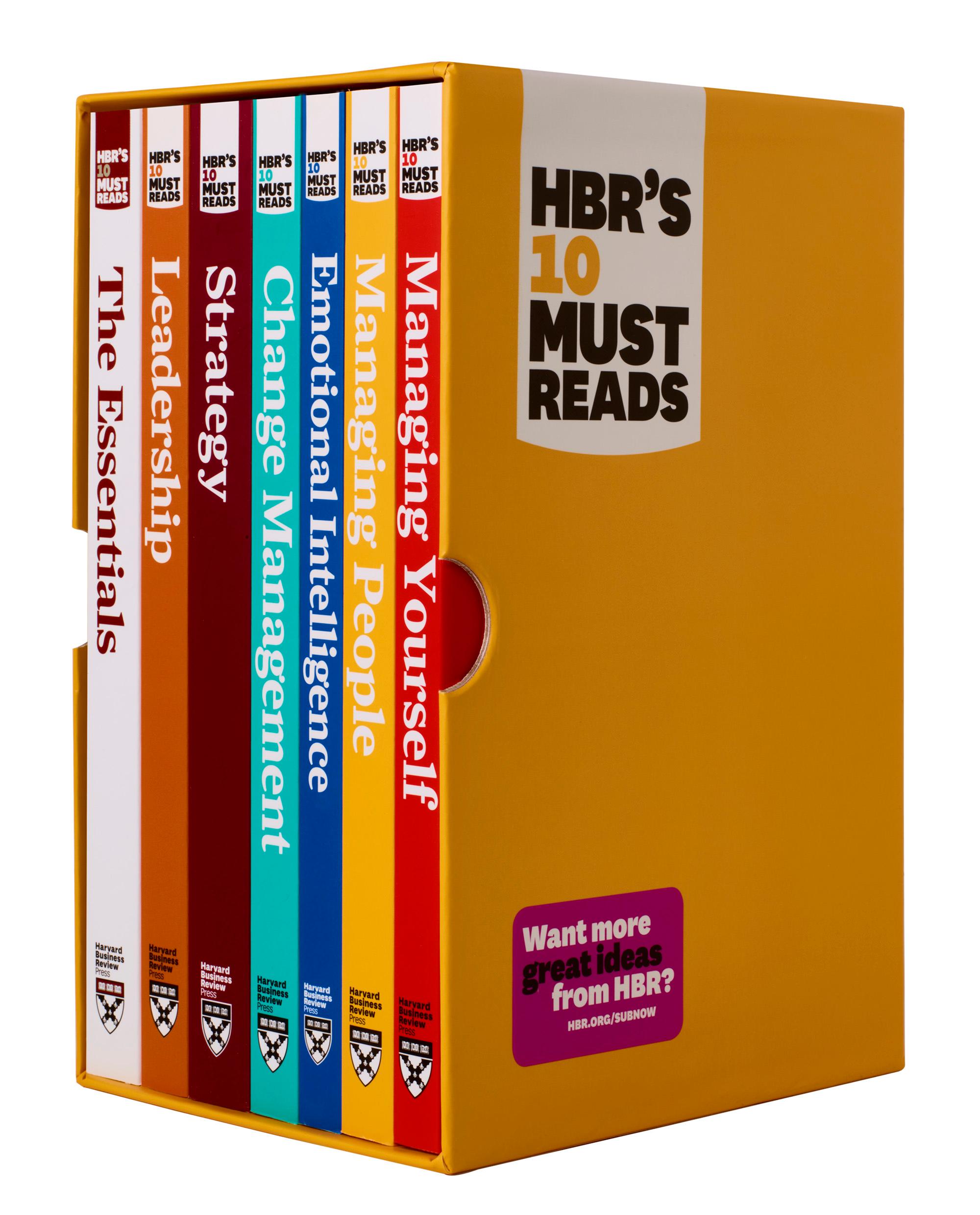 HBR's 10 Must Reads Boxed Set with Bonus Emotional Intelligence (7 Books) (HBR's 10 Must Reads)