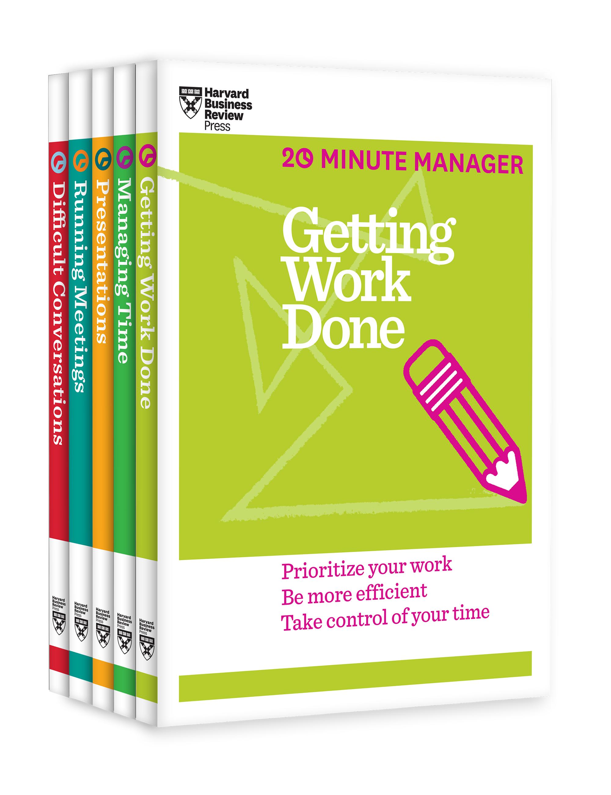 The HBR Essential 20-Minute Manager Collection (5 Books) (HBR 20-Minute Manager Series)
