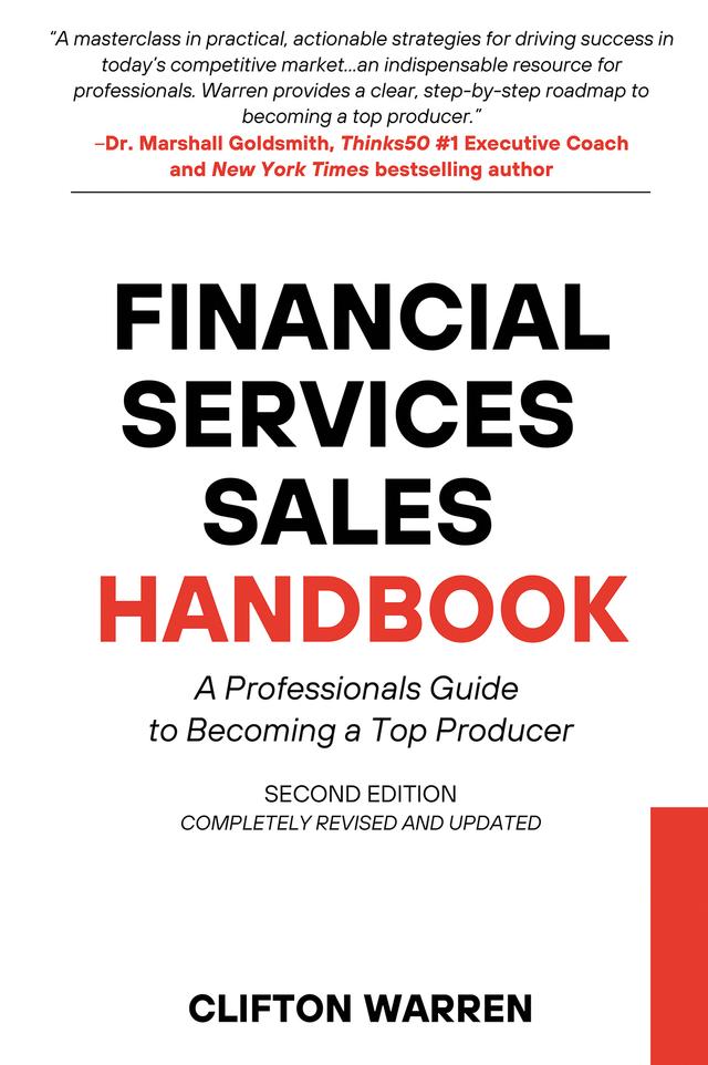 Financial Services Sales Handbook by Clifton Warren