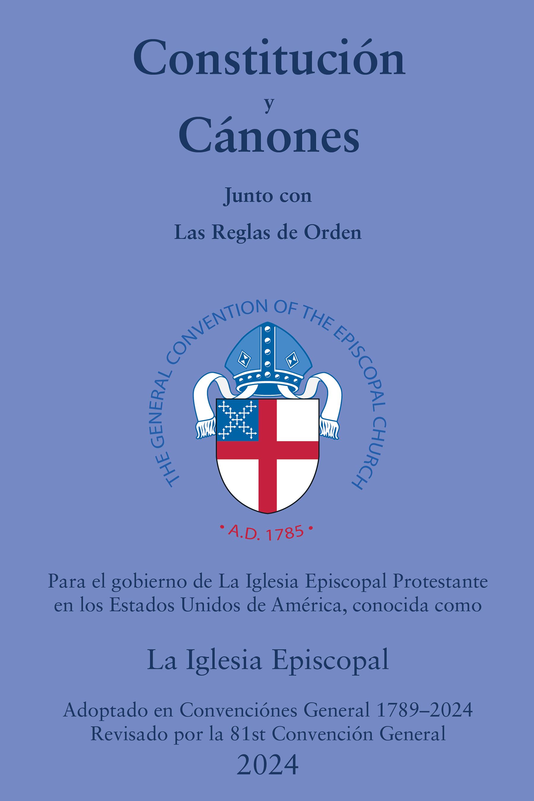 Constitución y Cánones