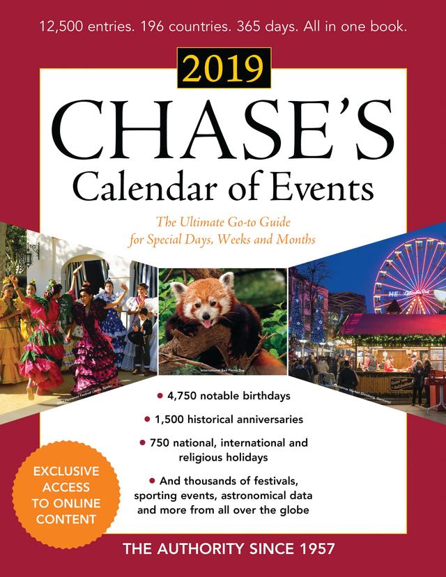 Chase's Calendar of Events 2019 by Editors of Chase's
