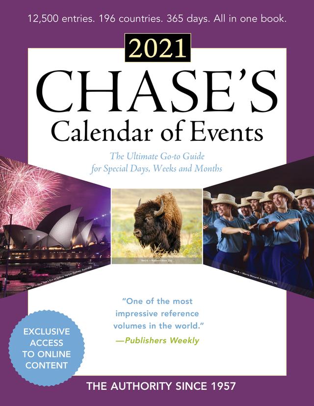 Chase's Calendar of Events 2021 by Editors of Chase's