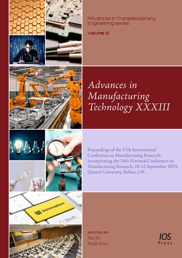 Advances in Manufacturing Technology XXXIII by Mark Price