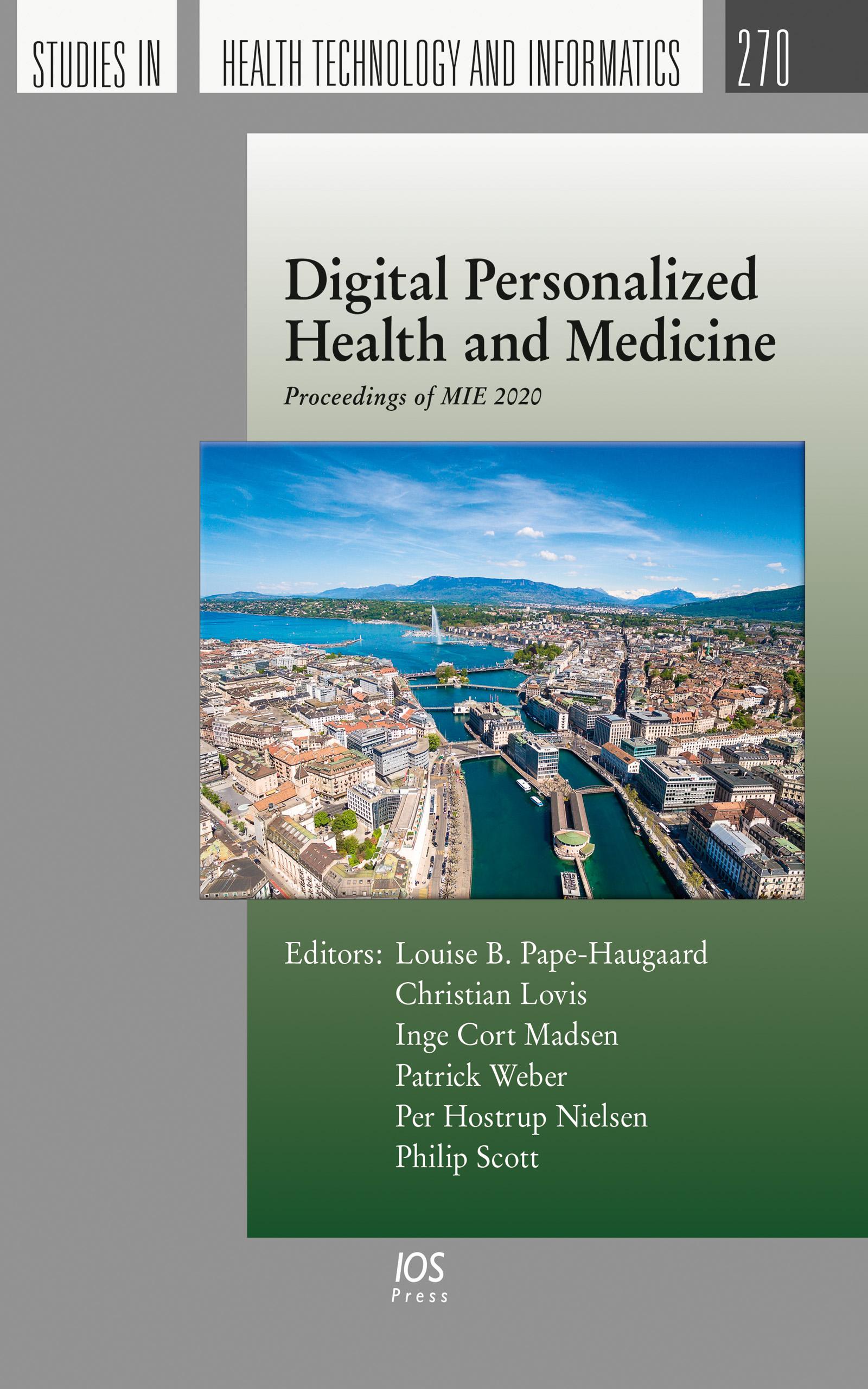 Digital Personalized Health and Medicine