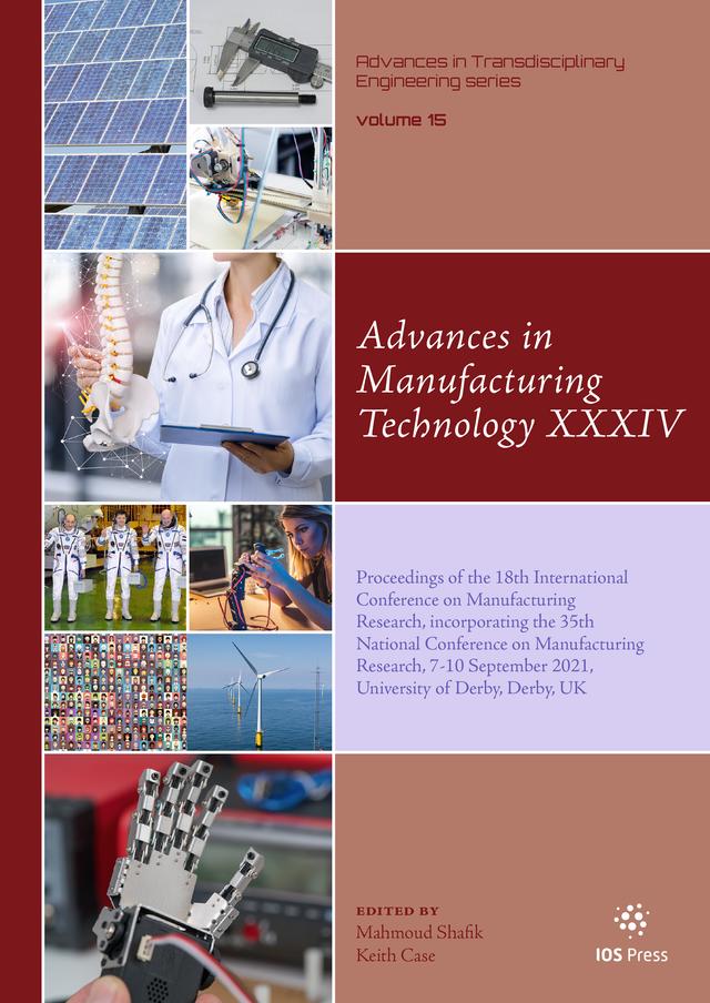 Advances in Manufacturing Technology XXXIV by Keith Case