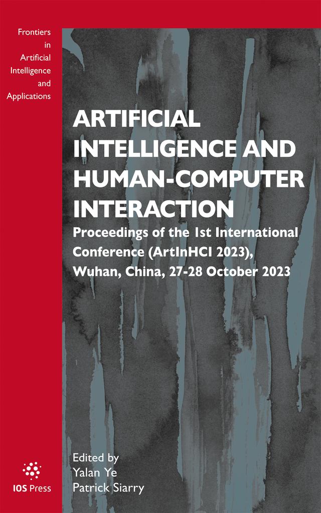 Artificial Intelligence and Human-Computer Interaction by Patrick Siarry, Yalan Ye