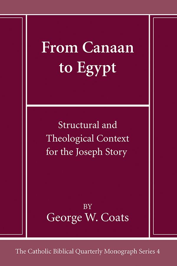 From Canaan to Egypt