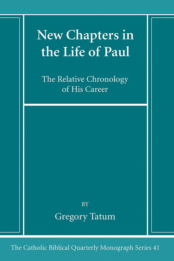 New Chapters in the Life of Paul