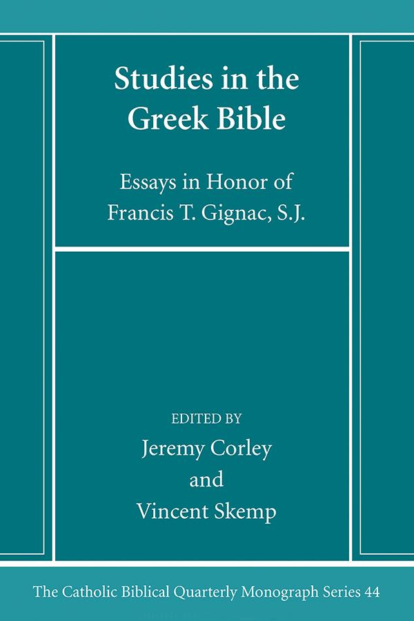 Studies in the Greek Bible