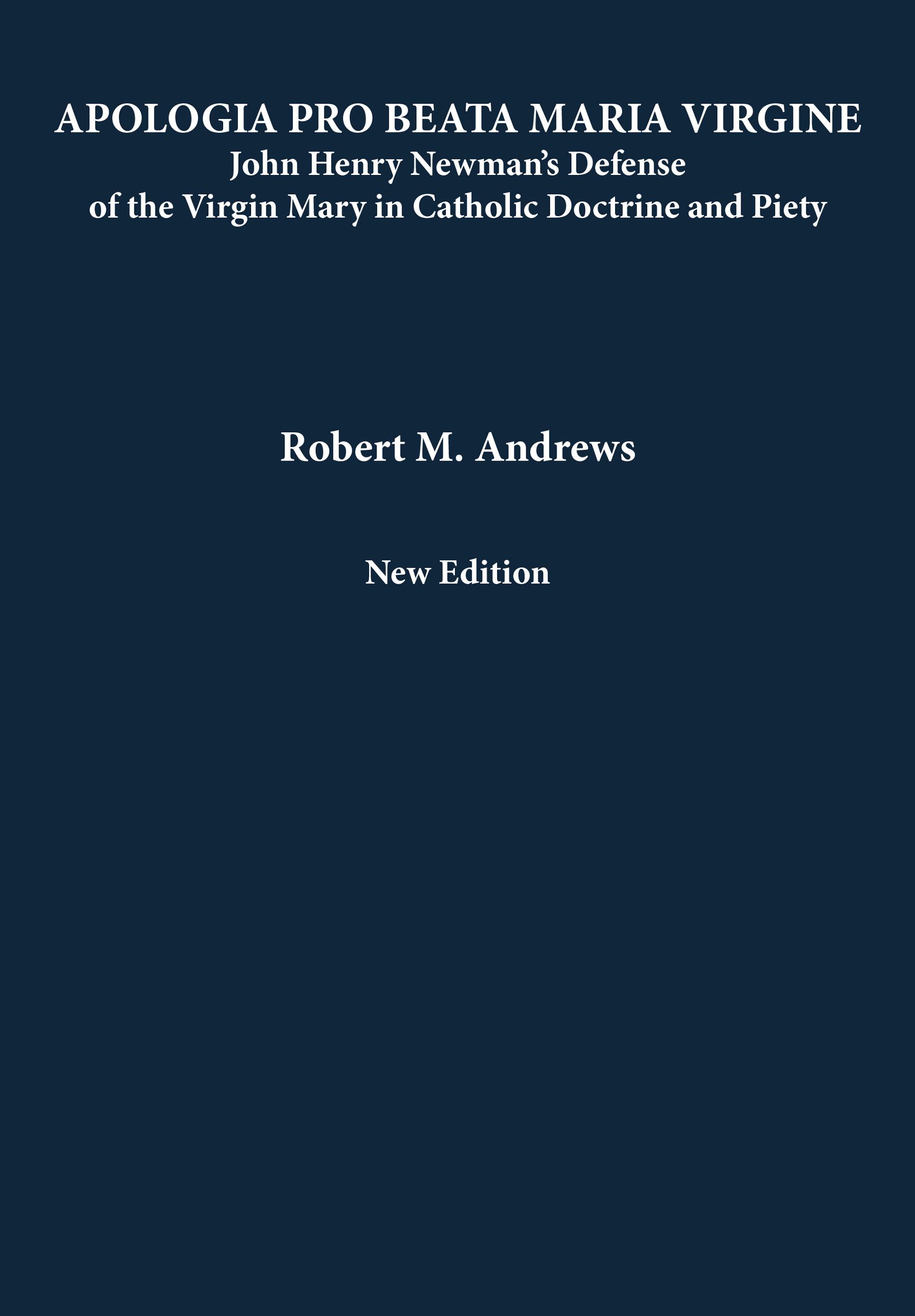 Apologia Pro Beata Maria Virgine