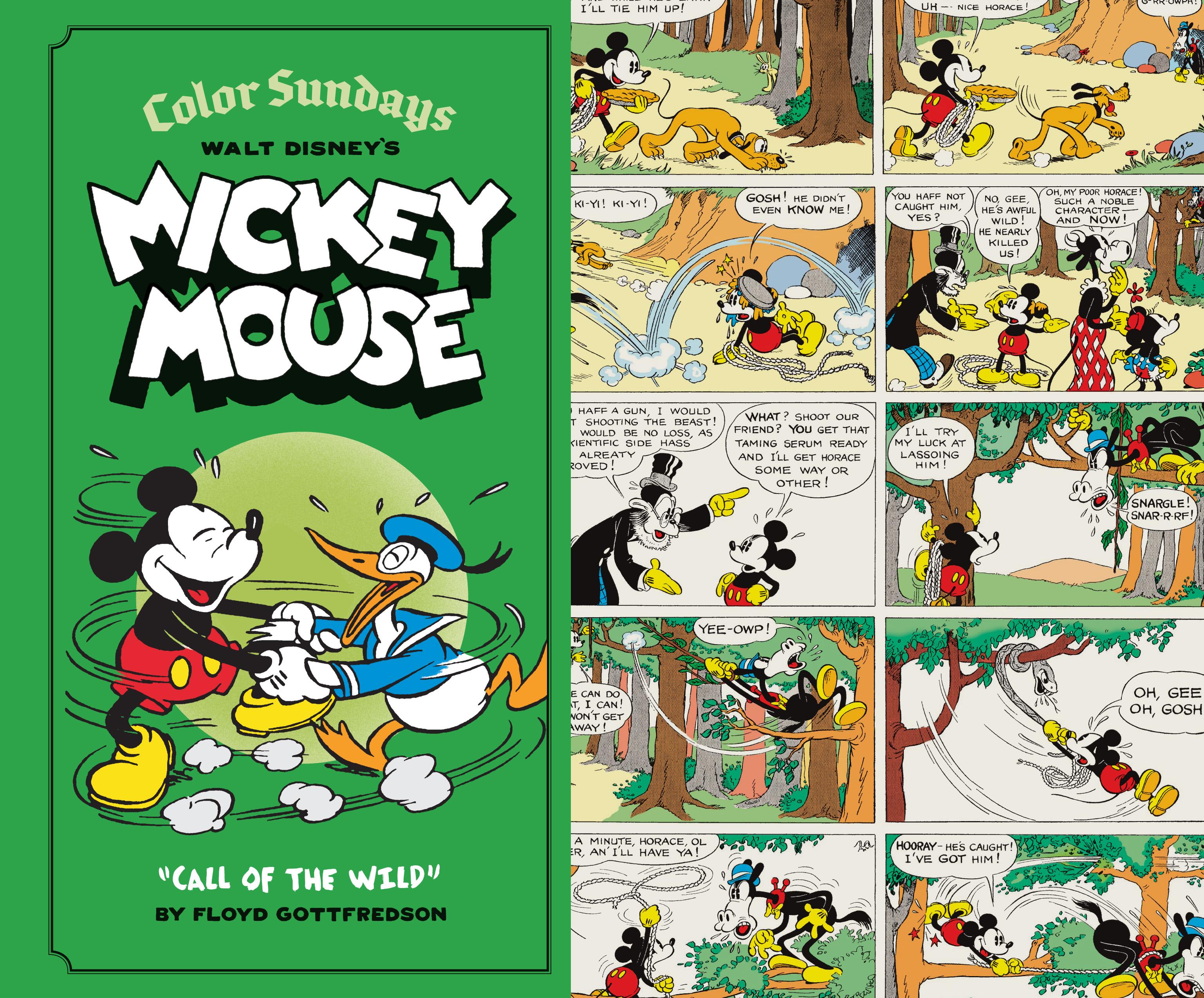 Walt Disney's Mickey Mouse Color Sundays "Call Of The Wild"