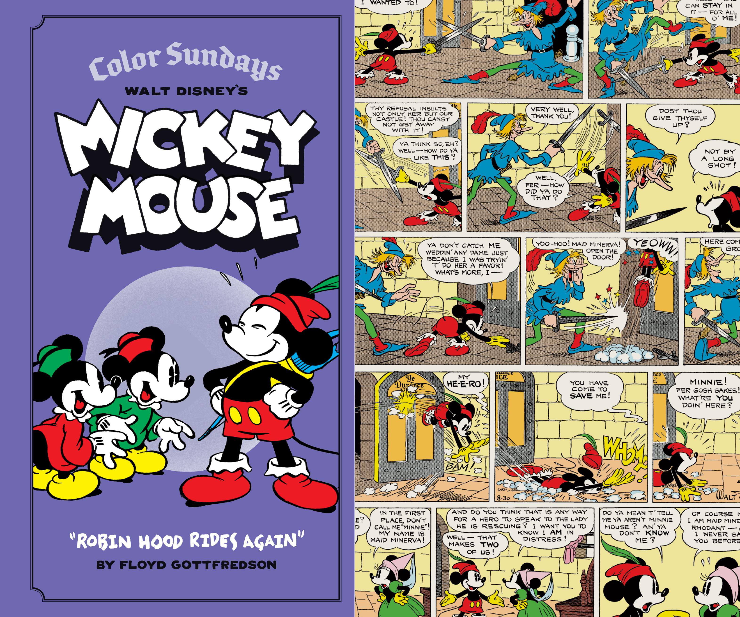 Walt Disney's Mickey Mouse Color Sundays "Robin Hood Rides Again"
