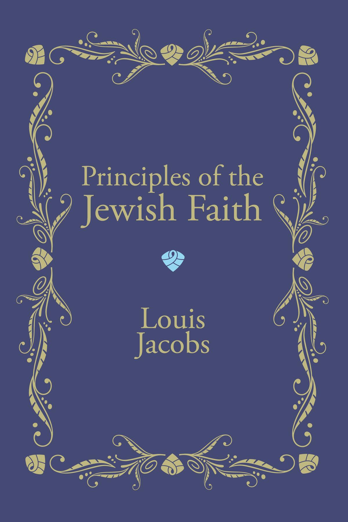Principles of the Jewish Faith