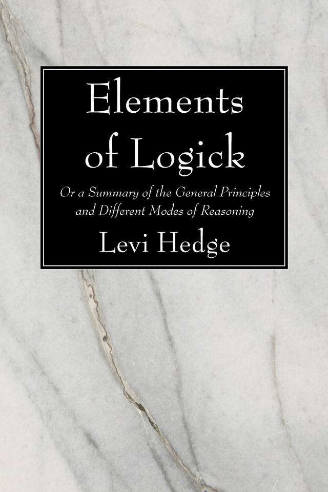 Elements of Logick by Levi Hedge