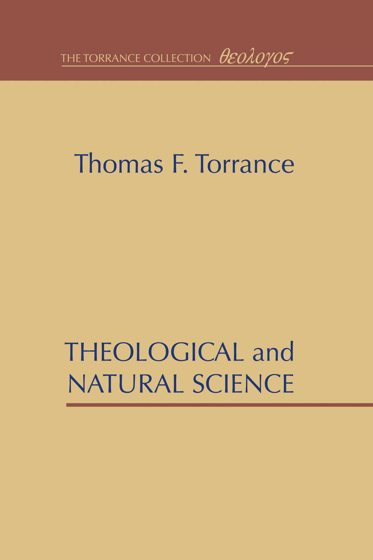 Theological and Natural Science