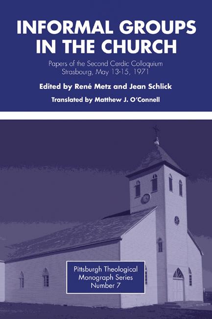 Informal Groups in the Church