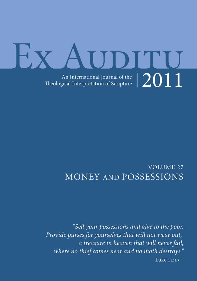 Ex Auditu - Volume 27 by Klyne Snodgrass