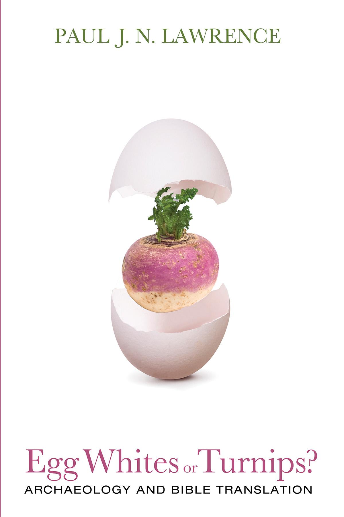 Egg Whites or Turnips?