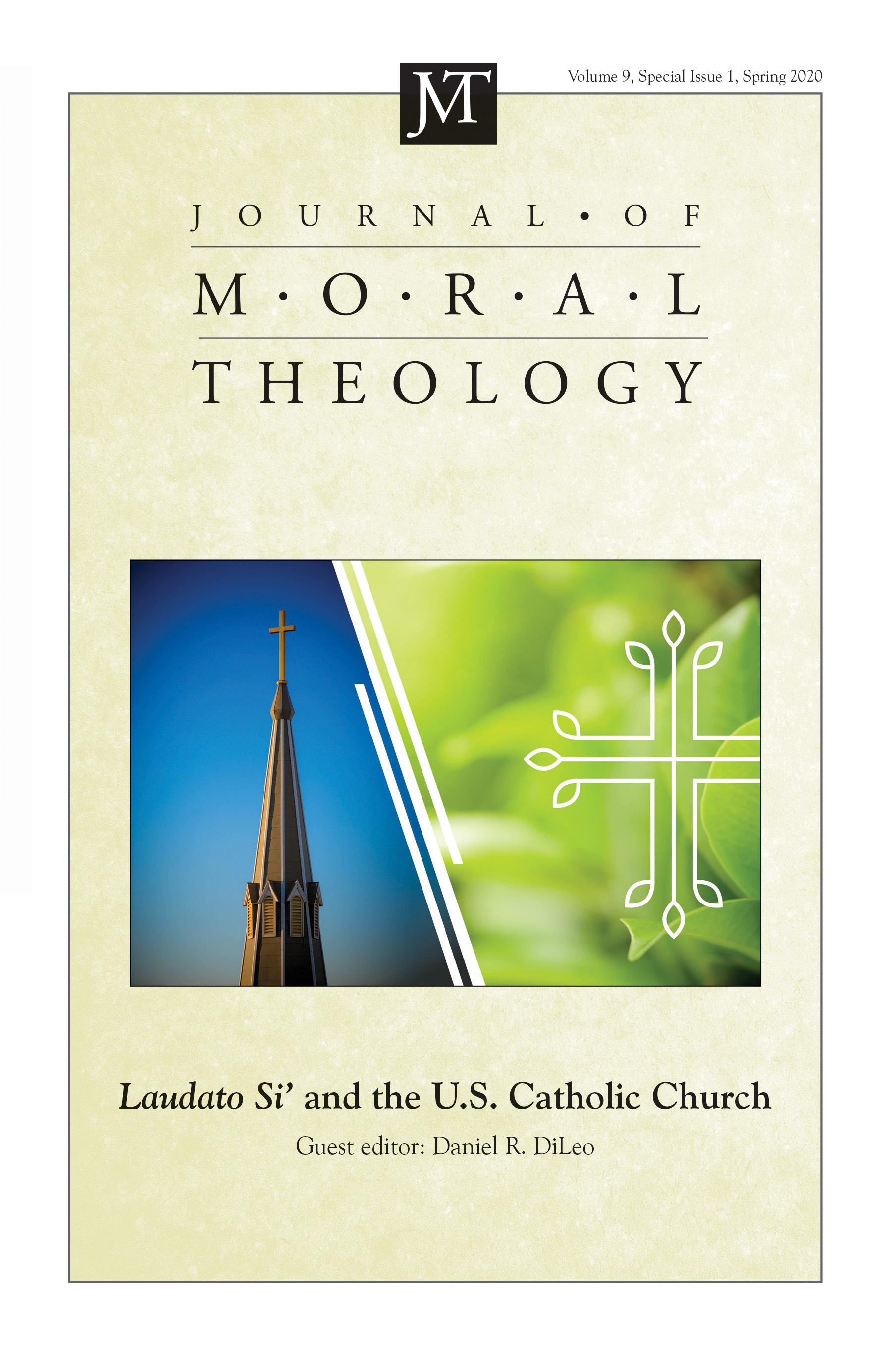 Journal of Moral Theology, Volume 9, Special Issue 1