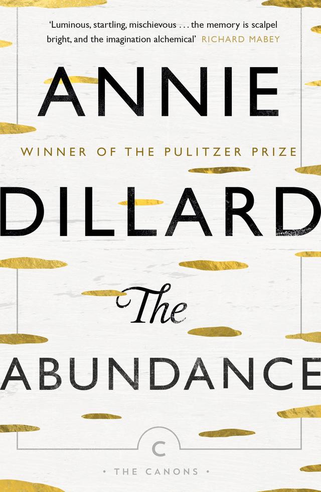 The Abundance by Annie Dillard, Geoff Dyer