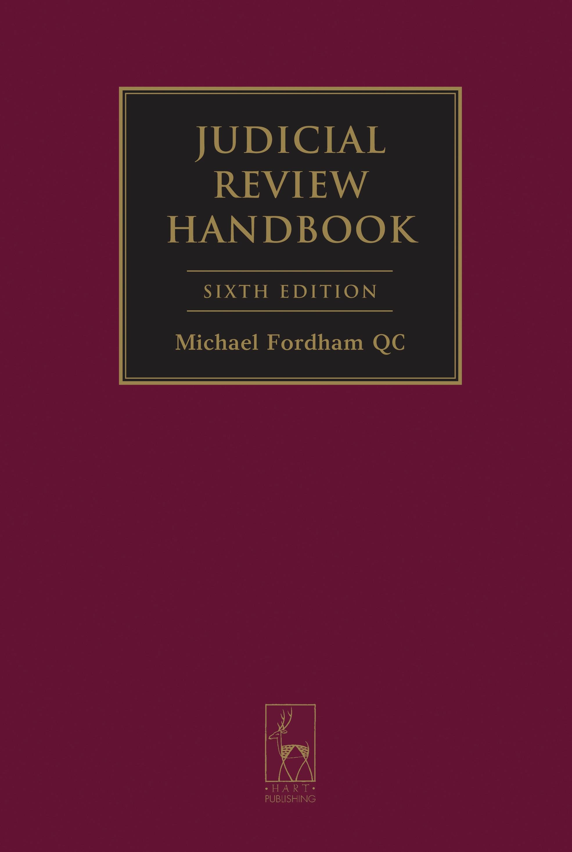 Judicial Review Handbook