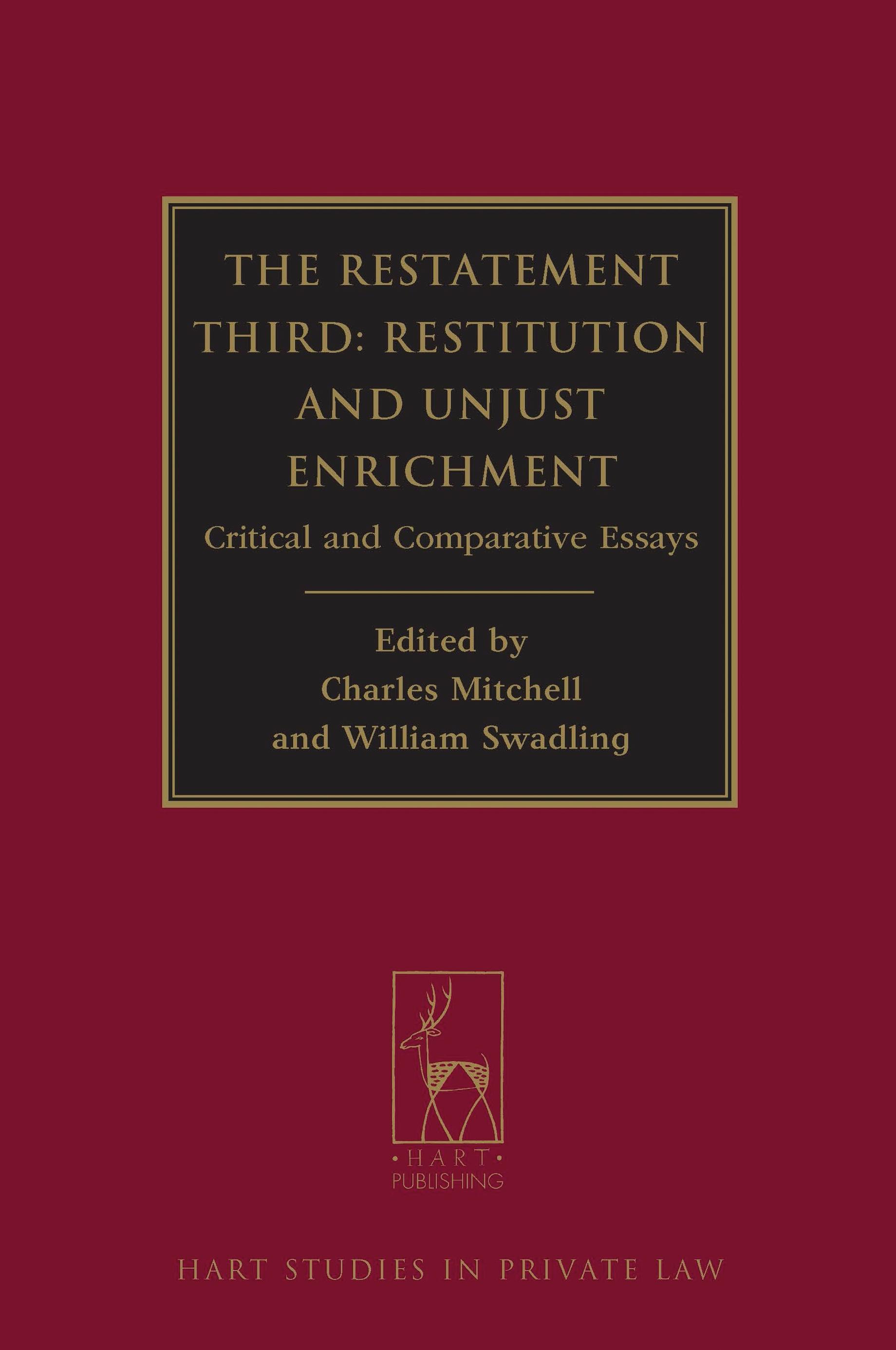 The Restatement Third: Restitution and Unjust Enrichment