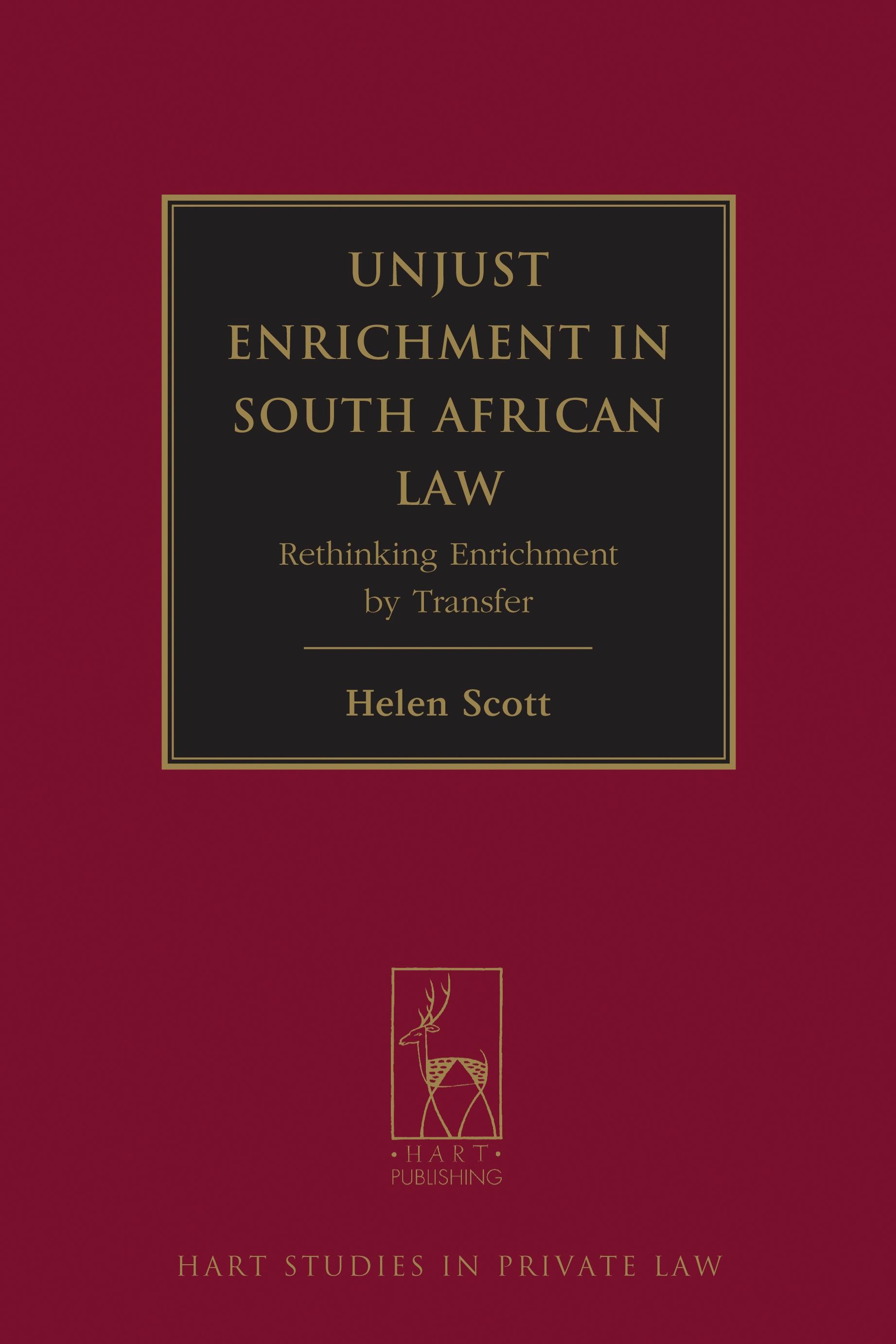 Unjust Enrichment in South African Law