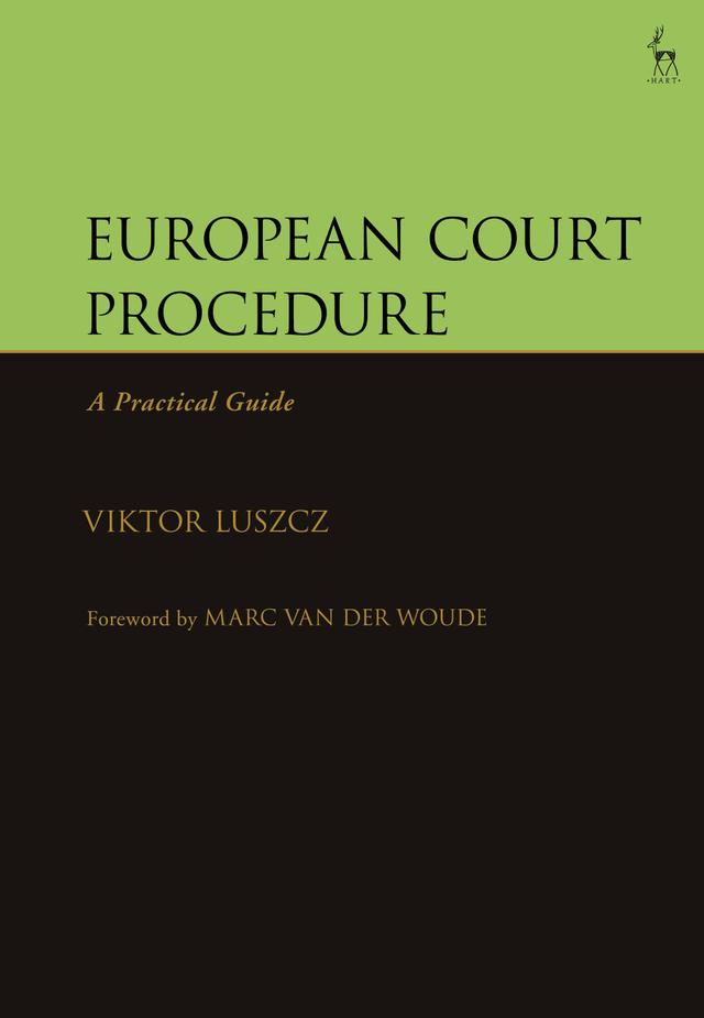 European Court Procedure by Viktor Luszcz