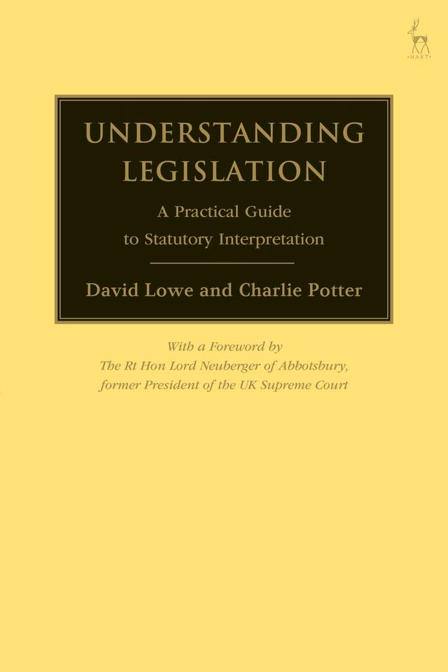 Understanding Legislation by Charlie Potter, David Lowe