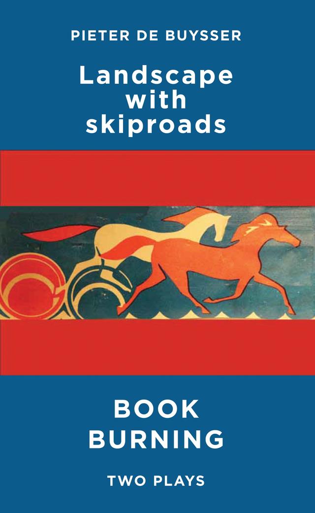 Landscape with Skiproads/Book Burning by Pieter DeBuysser