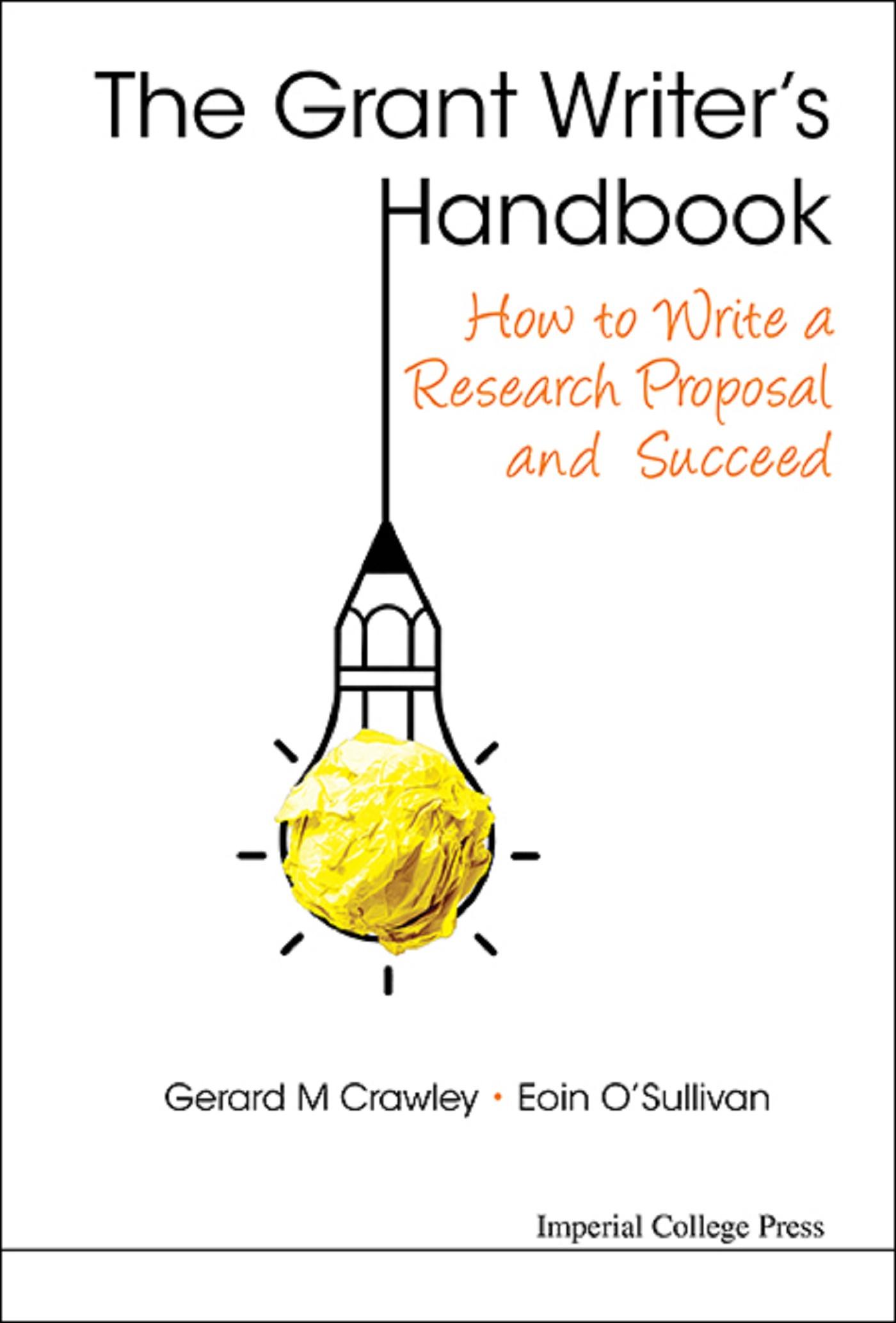 GRANT WRITER'S HANDBOOK, THE