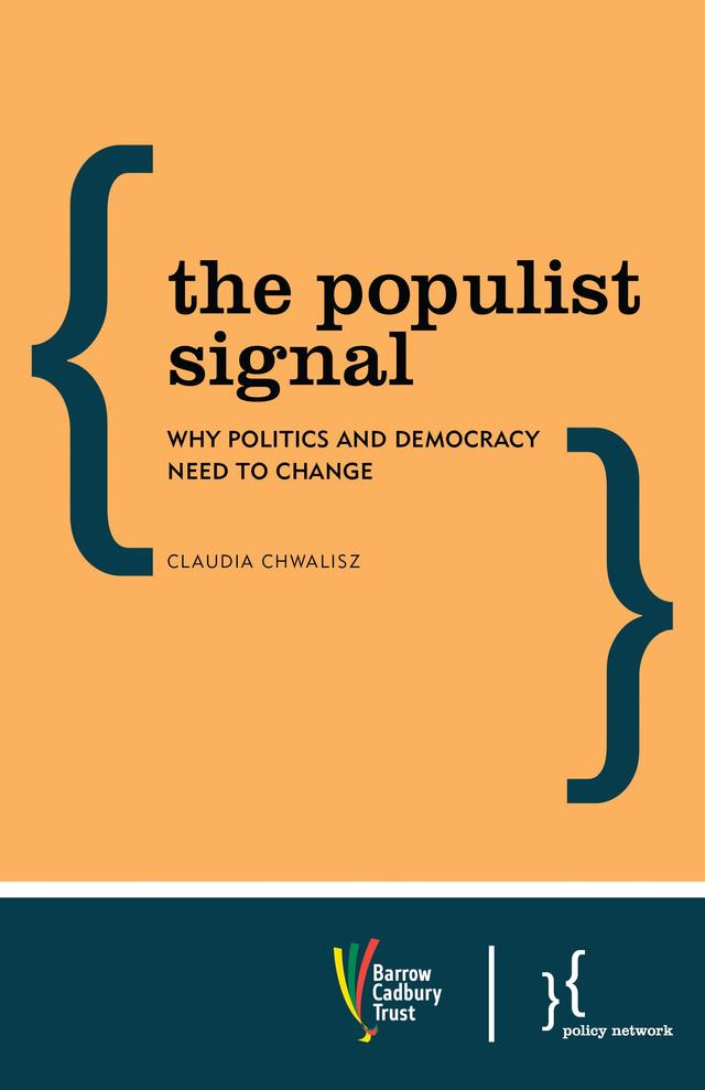 The Populist Signal by Claudia Chwalisz