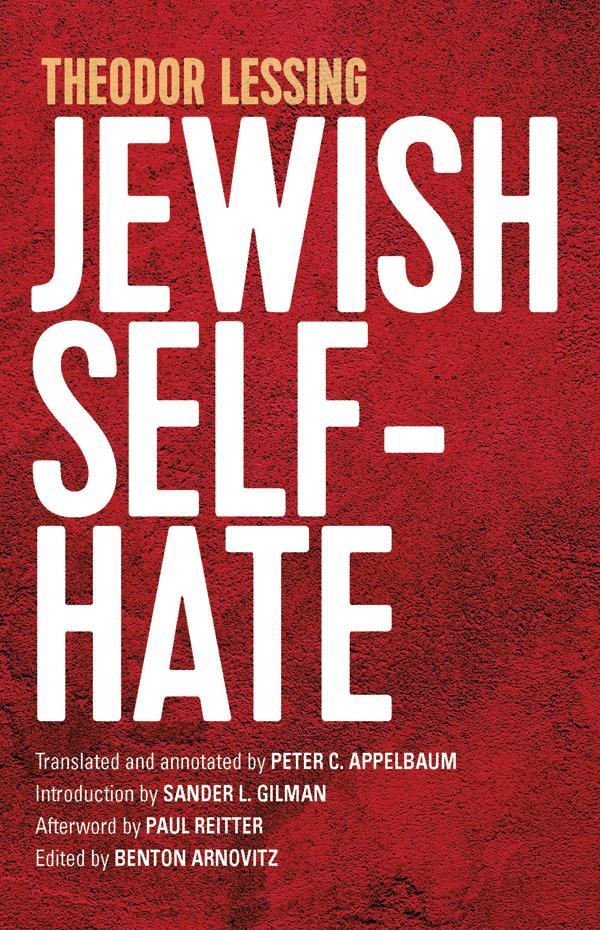 Jewish Self-Hate by Theodor Lessing
