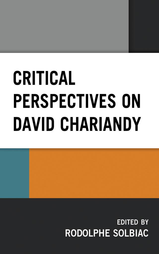Critical Perspectives on David Chariandy by Asha Jeffers, Jordan Sheridan, Rebekah Ludolph, Rodolphe Solbiac, Tanja Cvetkovic