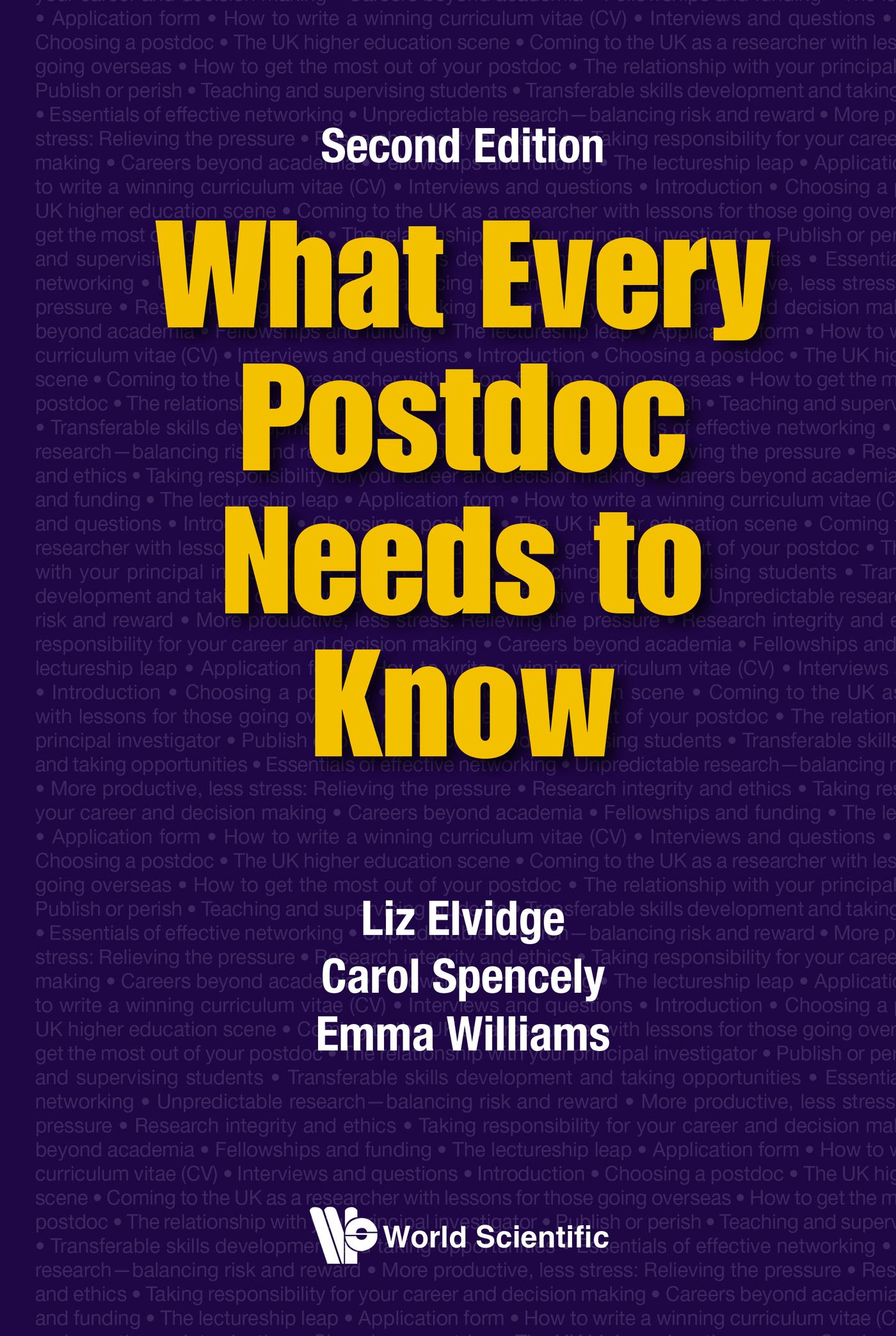 WHAT EVERY POSTDOC NEED..(2ND ED)