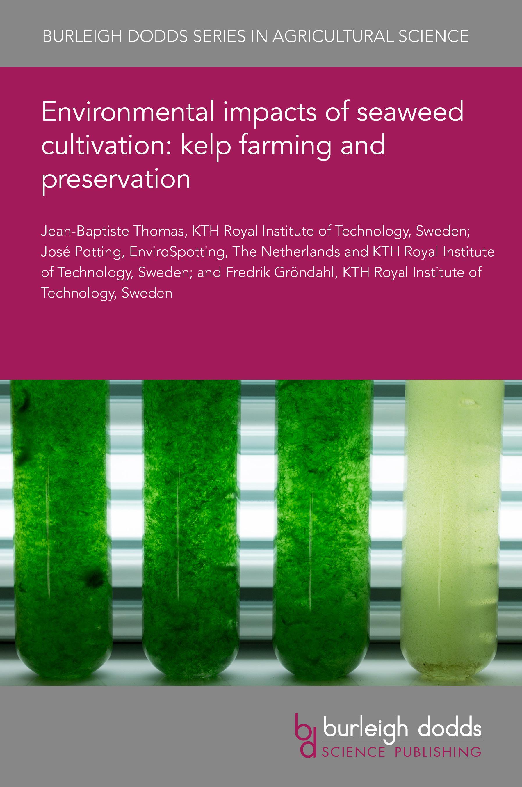 Environmental impacts of seaweed cultivation: kelp farming and preservation