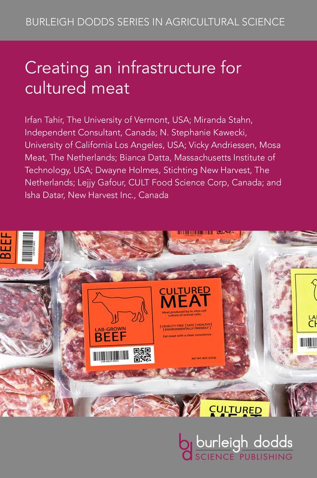 Creating an infrastructure for cultured meat by Dr Bianca Datta, Dr Dwayne Holmes, Dr Irfan Tahir, Dr Isha Datar, Dr Lejjy Gafour, Dr Miranda Stahn, Dr N. Stephanie Kawecki, Dr Vicky Andriessen