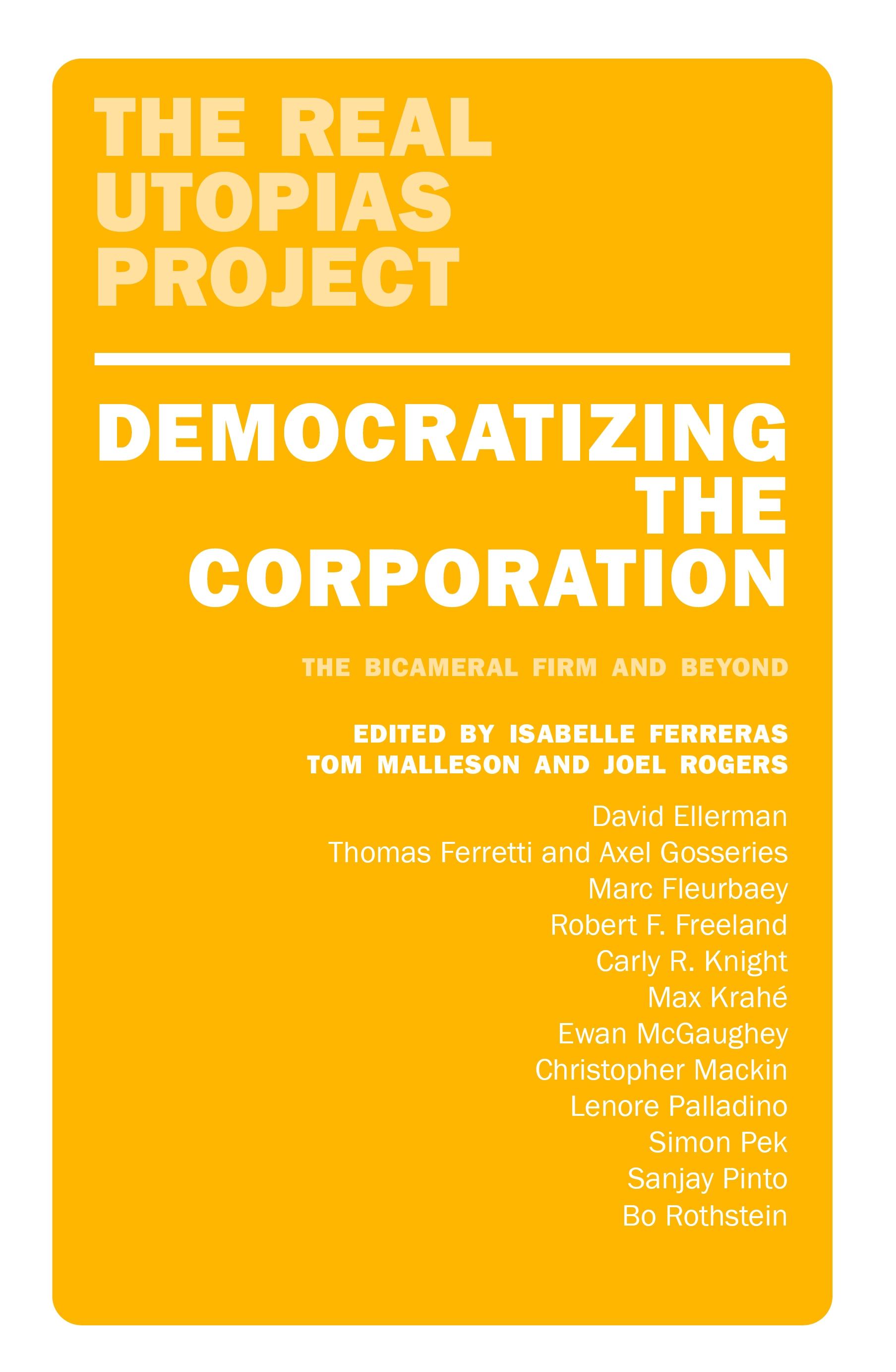 Democratizing the Corporation