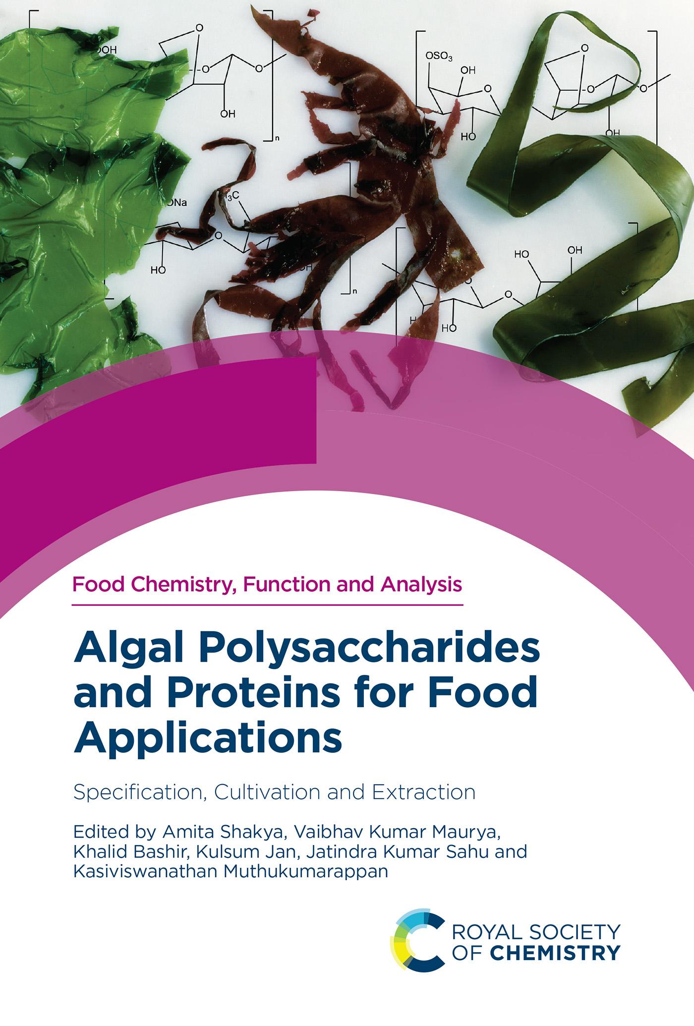Algal Polysaccharides and Proteins for Food Applications
