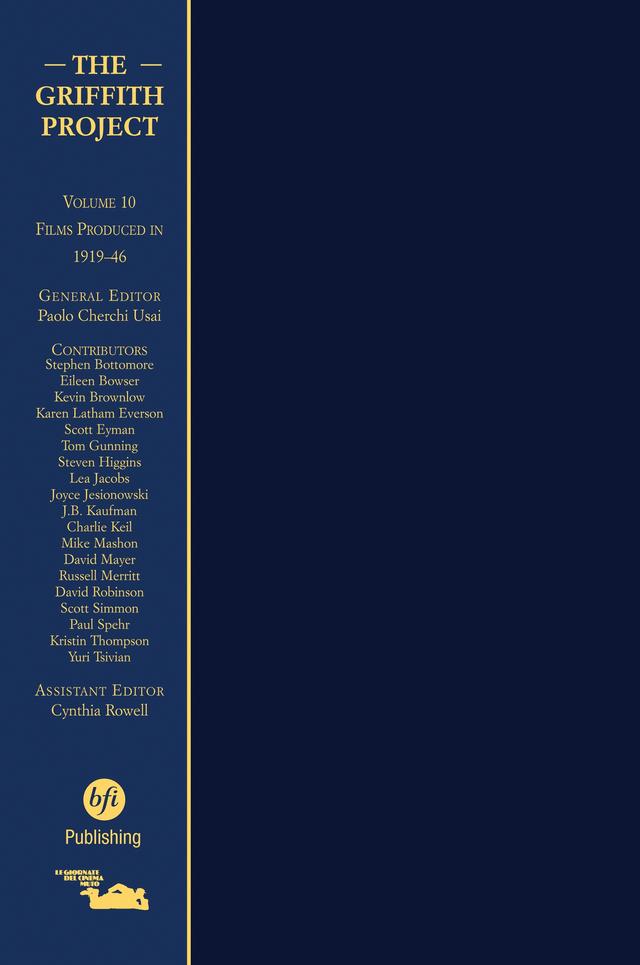 The Griffith Project, Volume 10 by Paolo Cherchi Usai