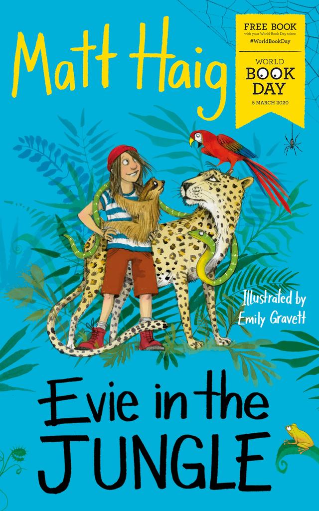 Evie in the Jungle by Emily Gravett, Matt Haig